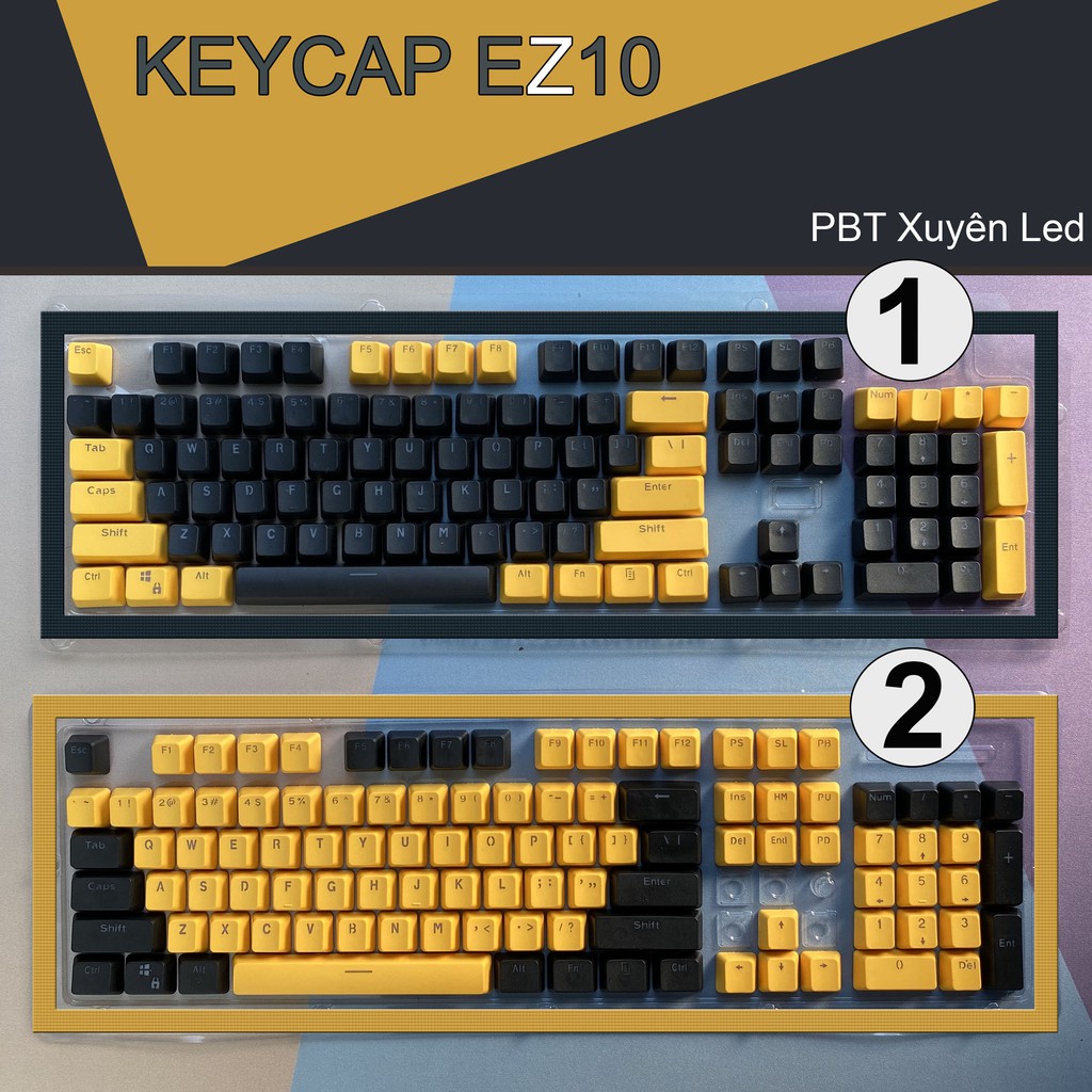 Keycap PBT Xuyên Led -10 - Đỗ Lợi Computer | Shopee Việt Nam