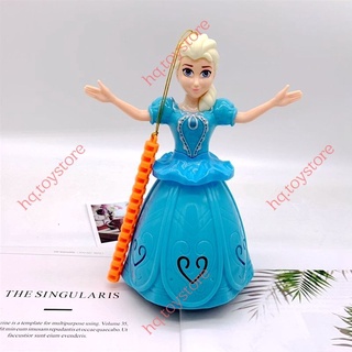 Lồng đèn công chúa elsa và anna rước đèn trung thu cho bé gái có nhạc