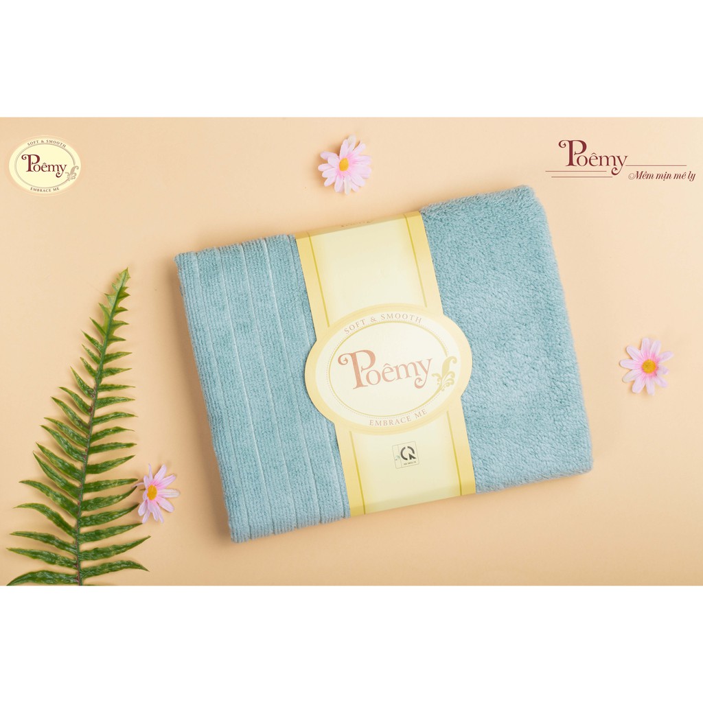 Ảnh Khăn tắm sọc gân Poêmy (KT 48x95cm) 2