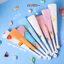 3 Quạt Gấp Nhựa Nhiều Hình Dễ Thương - Thỏ Hồng VPP