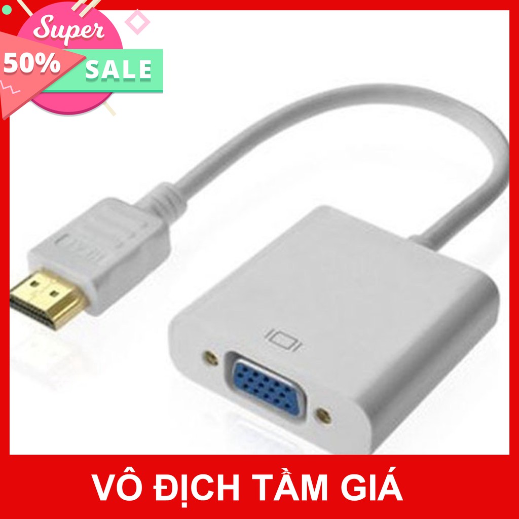 CÁP CHUYỂN ĐỔI HDMI RA VGA,CÁP HDMI - VGA (CHUYỂN HDMI RA VGA) FREE ...