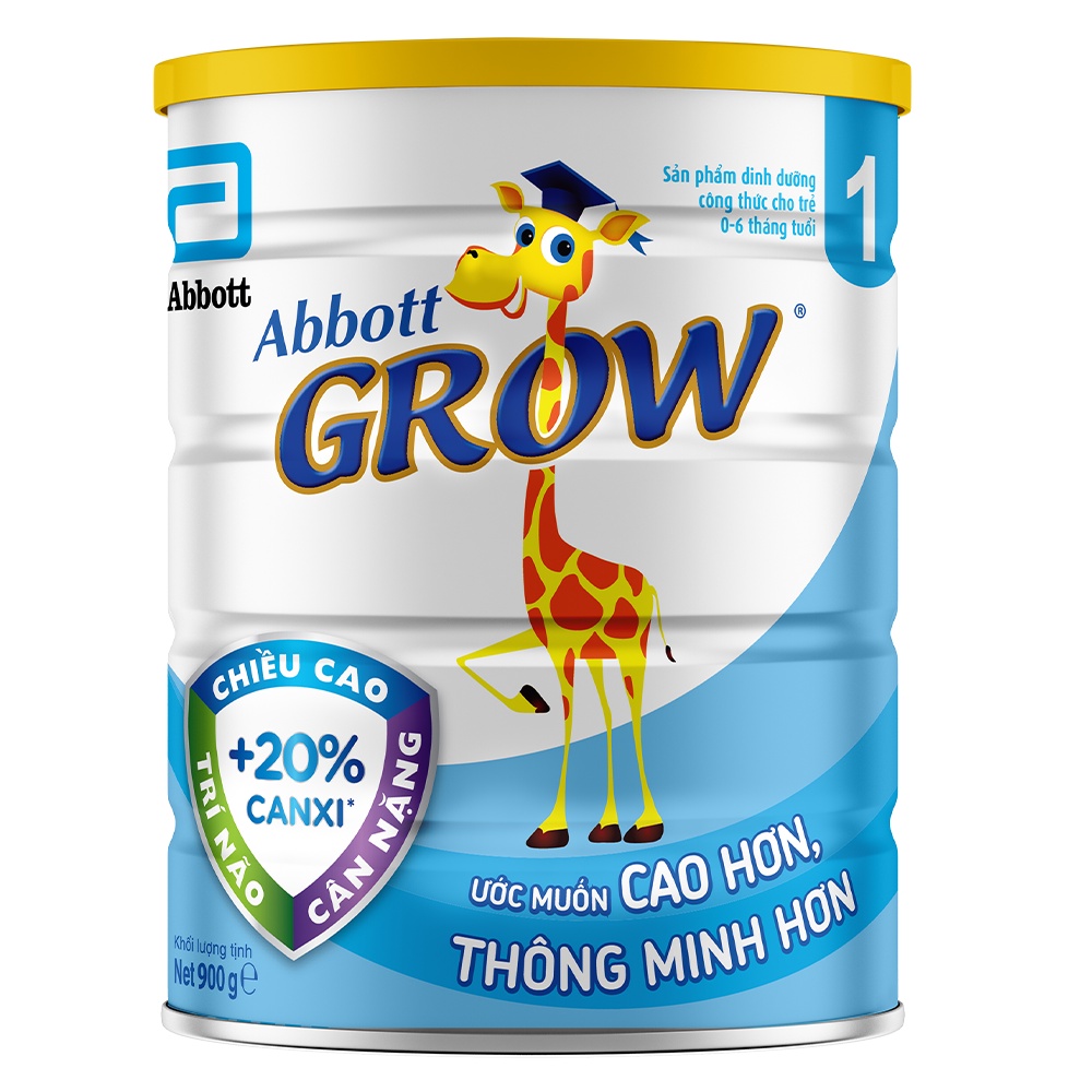 Sữa bột Abbott Grow 1 900g