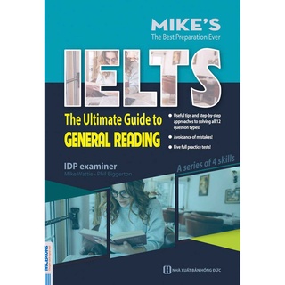 Sách - Combo Ielts Mike's - Tài Liệu Tiếng Anh Thi IELTS 4 Kỹ Năng Nghe Nói Đọc Viết - MCBooks Chính Hãng