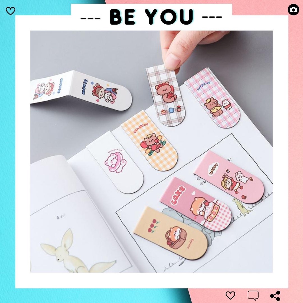 Bookmark, Kẹp Đánh Dấu Sách Hoạt Hình Cute Dễ Thương,Phụ Kiện Trang Trí ...