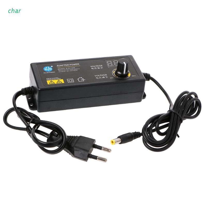 Đầu chuyển đổi nguồn có thể điều chỉnh 60W 3-24V giao diện DC 5.5x2.1/ 2.5mm