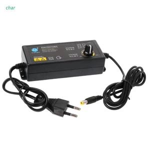Đầu chuyển đổi nguồn có thể điều chỉnh 60W 3-24V giao diện DC 5.5x2.1/ 2.5mm