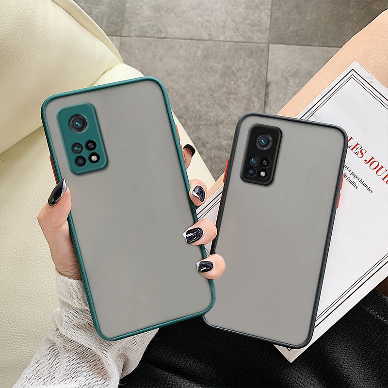 Ốp điện thoại nhám chống sốc cho Xiaomi Mi 10T Pro 5G