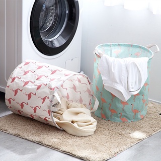 Giỏ Vải Đựng Đồ Đa Năng Gấp Gọn - Sọt Vải Đựng Quần Áo, Đồ Chơi Họa Tiết Xinh Xắn 88088
