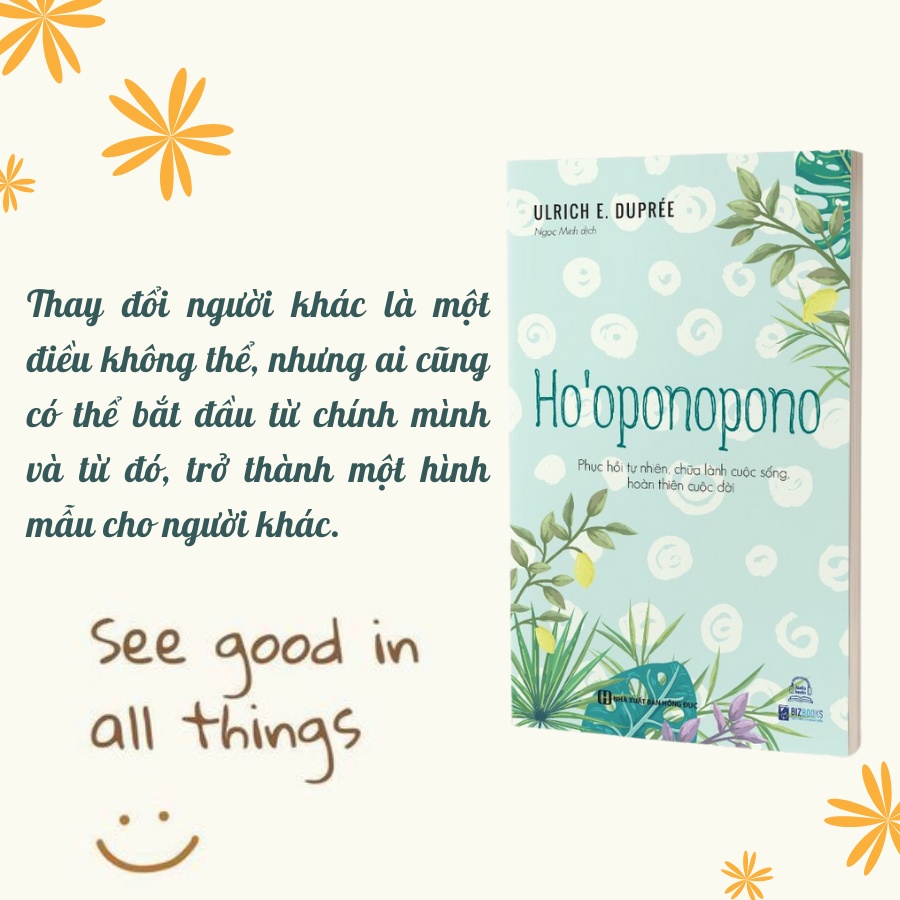 Sách - Ho’oponopono - Phục hồi tự nhiên, chữa lành cuộc sống, hoàn thiện cuộc đời