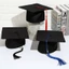 Mũ tốt nghiệp TOPTOOLCX, Mũ cối tốt nghiệp Đại học 2024, Mùa tốt nghiệp Lễ tốt nghiệp Mũ học thuật Đại học DIY