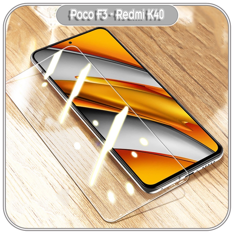 Kính Cường Lực Trong Suốt Cho Xiaomi Poco F3 Redmi K40 Không Viền Shopee Việt Nam 8596