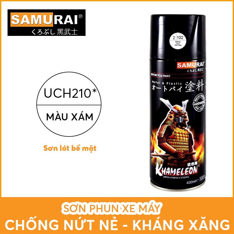 Quy trình sử dụng sơn lót Samurai UCH210