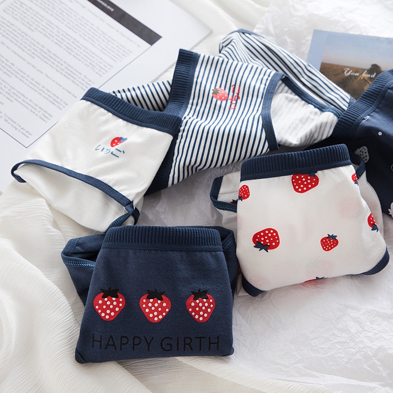 QUẦN LÓT COTTON NỮ NHIỀU MÀU DỄ THƯƠNG