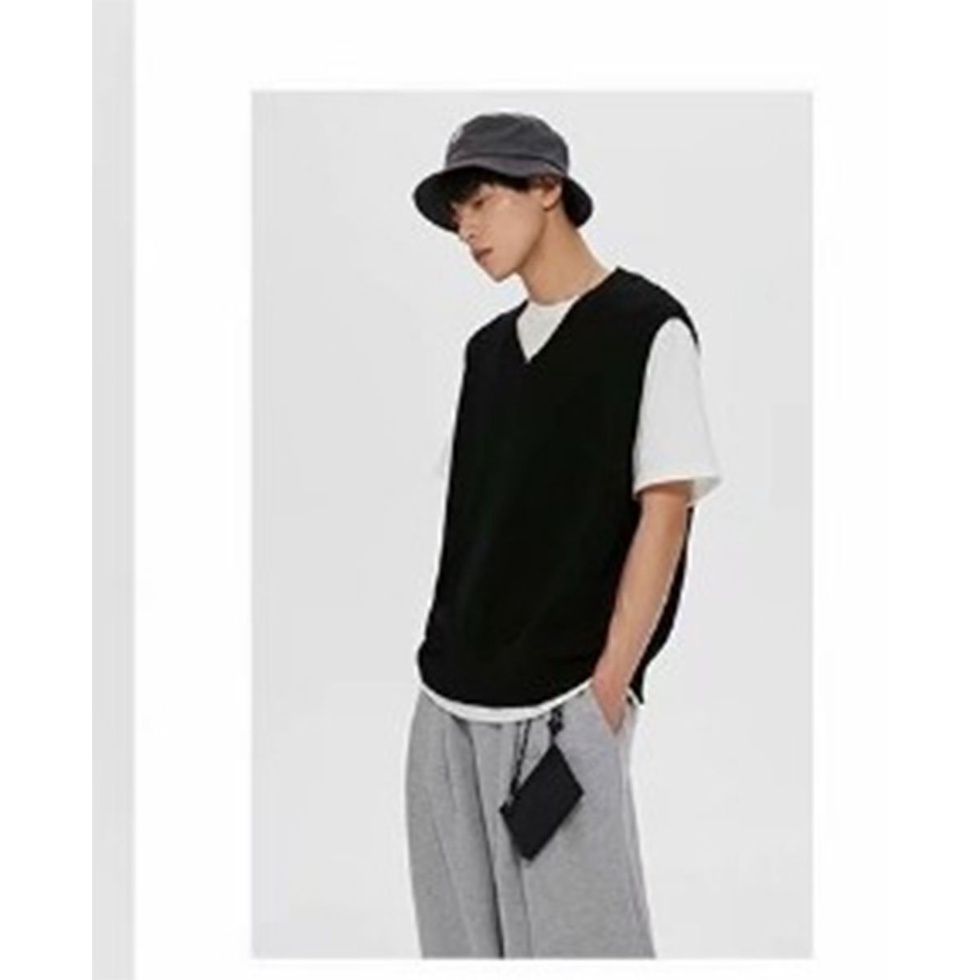 Áo thun Tanktop GILE WOOL sọc len CVC - Giá sỉ Ubisex