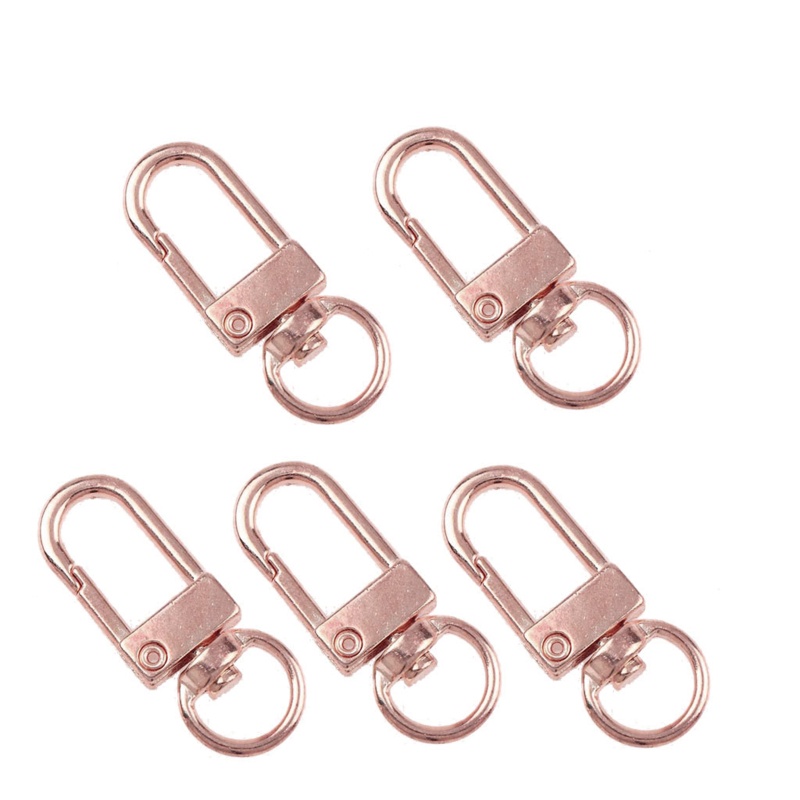 Vic 5 Chiếc DIY Vàng Bạc Móc Khóa Tôm Hùm Khóa Snap Móc Trang Sức Phát Hiện Cho Jean