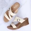 Dép sandal nữ đế xuồng cao gót 6cm KOSU 1333 made in Japan Nhật Bản