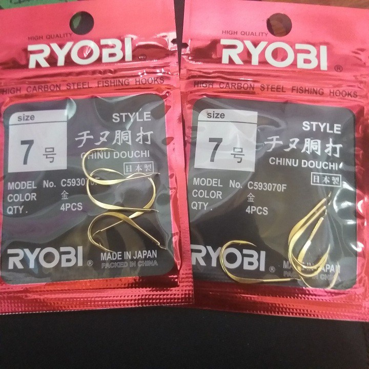 Lưỡi câu Nhật Ryobi Chinu siêu bén - Top1VN vip 679jasdja