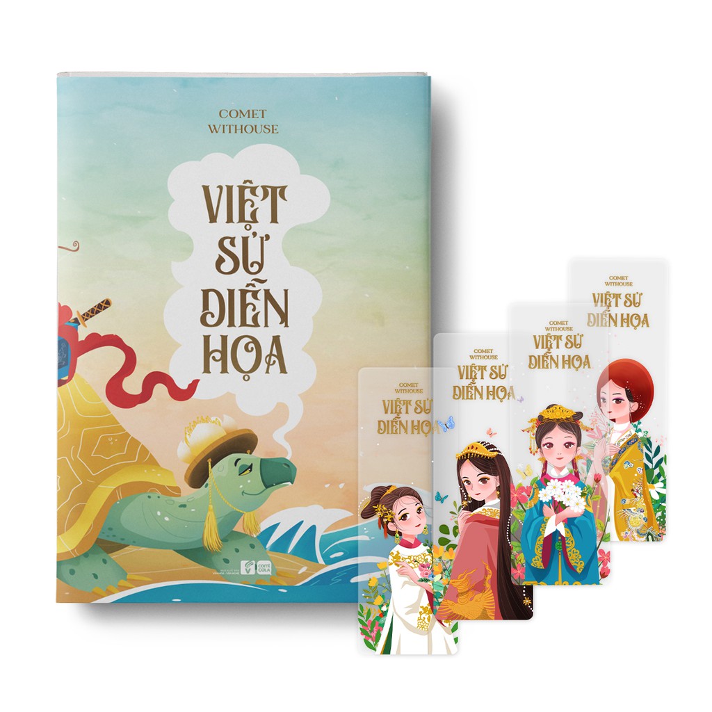 Sách Việt Sử Diễn Họa phiên bản cao cấp (tặng kèm bookmark trong suốt)