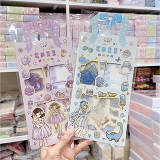 Sticker túi kèm giấy nhớ