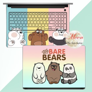 BEARS 1]Skin Laptop-Miếng Dán Máy Tính Hình Gấu Cute Nhiều Dòng ...