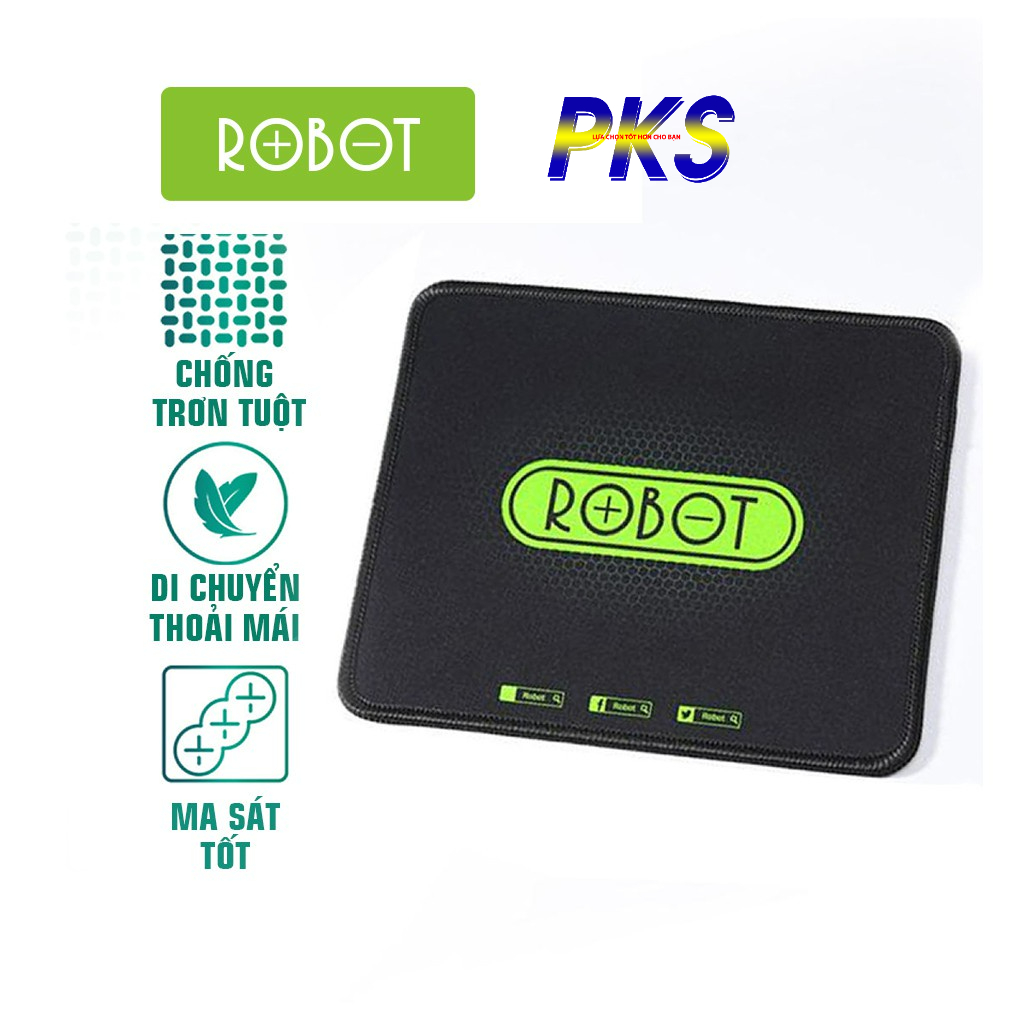 Tấm Lót Chuột Kiểu Dáng Gaming ROBOT RP01 - 22x18x0.2 cm - Chính hãng ...