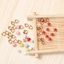EDIWANY 20 Chiếc Nút Tình Yêu Khóa Handmade Phụ Kiện May Mini Nhiều Màu Sắc