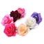 Women Velvet Cloth Rose Hair Clip Simulation Artificial Flower Corsage Brooch Pi