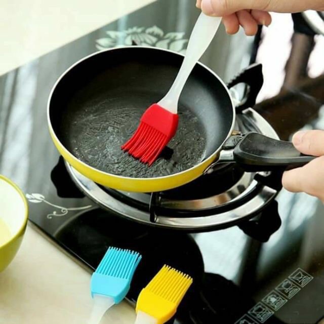 Cọ chổi silicon quét phết dầu bơ