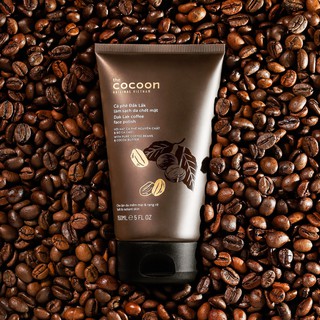 Bộ cà phê Đắk Lắk làm sạch da chết cocoon: da mặt 150ml + cơ thể 200ml