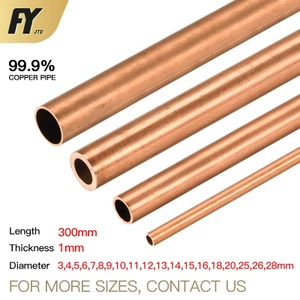 Ống Đồng Thẳng Dài 300mm 3 4 5 6 7 8 9 10 11 12 13 14 15 16 18 20 25 26 28mm Chất Lượng Cao