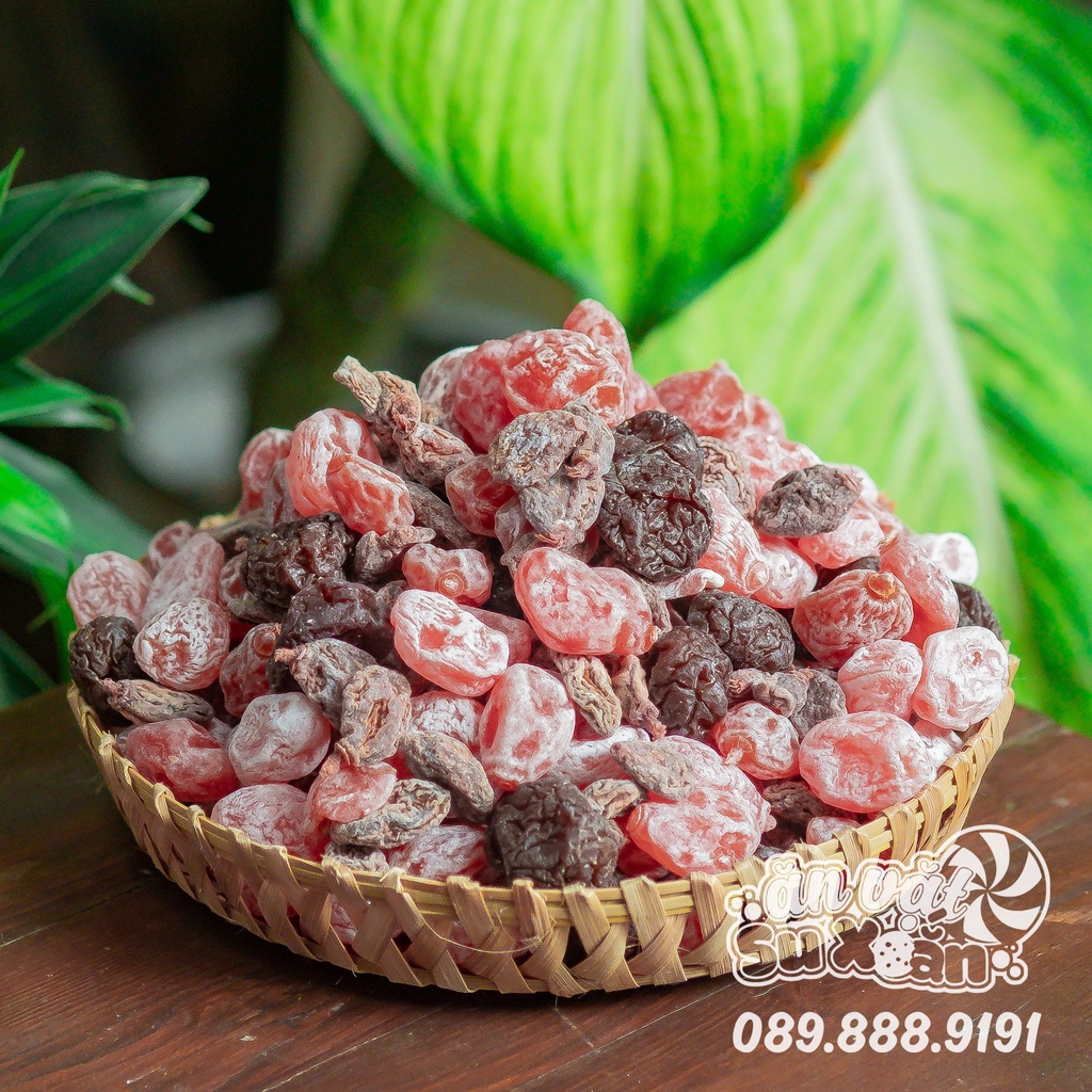 Xí muội tứ vị Ăn Vặt Su Xoắn
