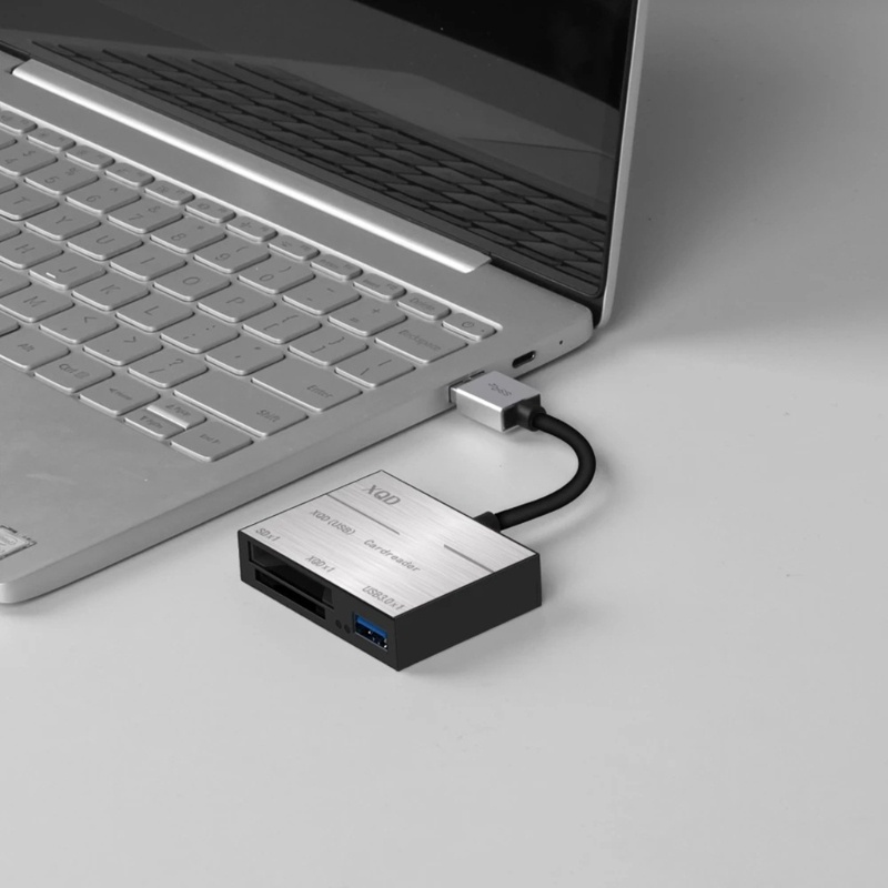 Đầu Đọc Thẻ Nhớ Hub Usb 3.0 Tốc Độ Cao 2 Trong 1 SD/Tf M2/MS