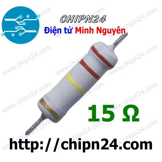 [5 CON] (F143) Điện Trở 15R 2W | Shopee Việt Nam