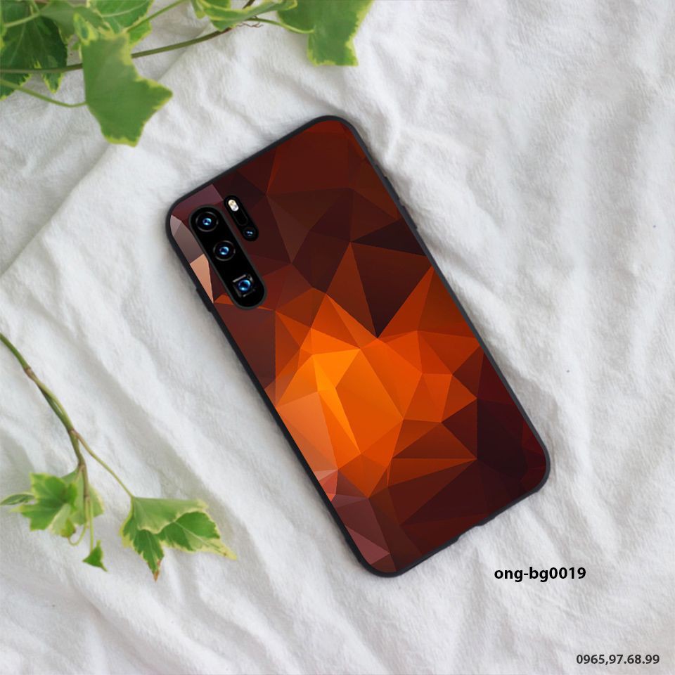 Miếng dán skin cho các dòng Huawei P30 Pro in hình vân kim cương nhiều màu cực đẹp