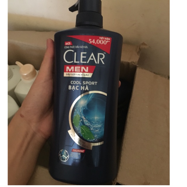 Dầu Gội Clear Men 650ml dành cho Nam
