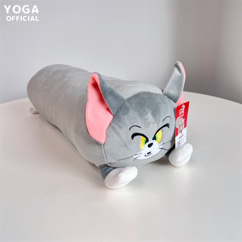 PS1 Tom Và Jerry Ngộ nghĩnh Sang Trọng Đồ Chơi Bowling Chân Trang Trí Búp Bê Nhồi Bông Quà Tặng Cho Trẻ Em Trang Trí Nhà Ném Gối Đệm SP1