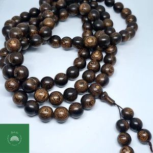 Chuỗi hạt Trầm Hương Bình An 108 Hạt Trầm Sánh Chìm(cỡ hạt 14 li)-NIỆM PHẬT TỤNG KINH.