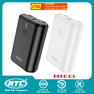 Pin Dự Phòng Hoco Q3 Mayflower 10000 hỗ trợ USB-A QC 3.0 22.5W và TypeC PD 20W