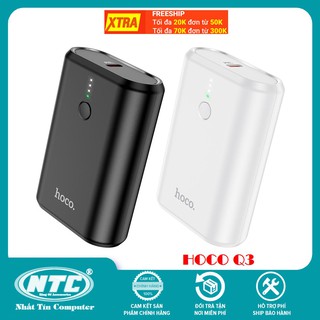 Pin Dự Phòng Hoco Q3 Mayflower 10000 hỗ trợ USB-A QC 3.0 22.5W và TypeC PD 20W