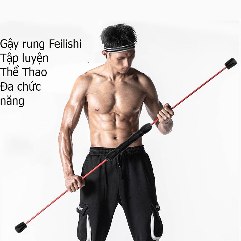🔥Dụng Cụ Tập Thể Dục Giảm Béo Đàn Hồi Đa Năng Felix Tại Nhà, Thanh Rung Đàn Hồi