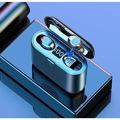 Tai nghe Bluetooth AMOI F9 TWS 5.0 bản QUỐC TẾ không dây cảm ứng chống