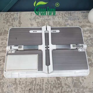 Bàn học sinh gấp gọn thông minh Green Interior chân xếp gọn, bàn làm việc tại nhà Màu Đen Mã Y