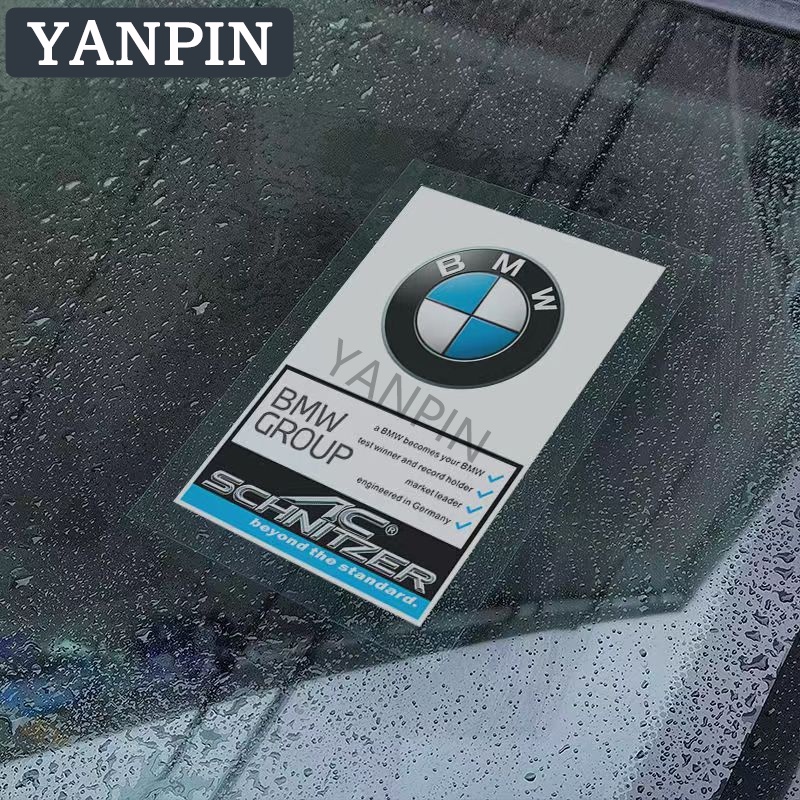 BMW Miếng Dán Tĩnh Điện Trang Trí Kính Chắn Gió Xe Hơi Bmw MINI I8 E30 E36 E46 E90 F02 F07 F16 F30 F25 F10 F06 E34 E39 GS X1 X3 X5 X6 E70 E60 G20 G30 E34 E87