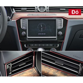 Chỉ Viền Trang Trí Nội Thất Ô Tô – Cuộn 5M Carzone