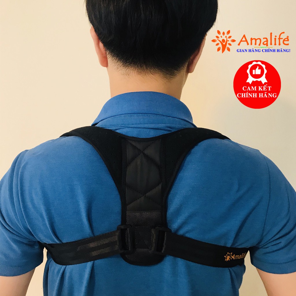Ảnh Đai Chống Gù Lưng Nhật Bản Chính Hãng Amalife Phiên Bản Tối Giản Cải Thiện Gù Lưng 2