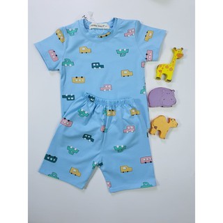 Bộ bé trai Đồ bộ bé gái họa tiết gấu Pooh Snoopy MK11