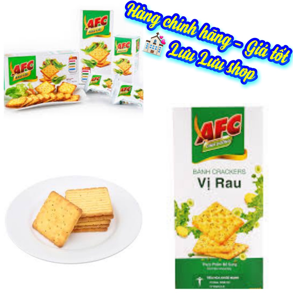 Bánh AFC vị rau củ hộp 200gr* 8 gói | Shopee Việt Nam