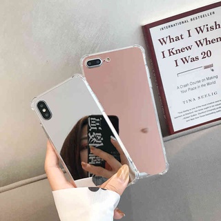 Apple Iphone 11 12 13 14 15 16 e 17 Pro MAX AIR 6 6s 8 7 Plus 12 X XS Max XR SE 2020 Ốp Điện Thoại Gương Silicon Mềm Ốp lưng
