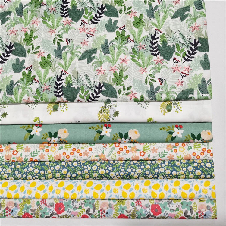 Túi may DIY từ vải cotton dệt twill cổ điển có họa tiết, kích thước 50x160cm TJ1980