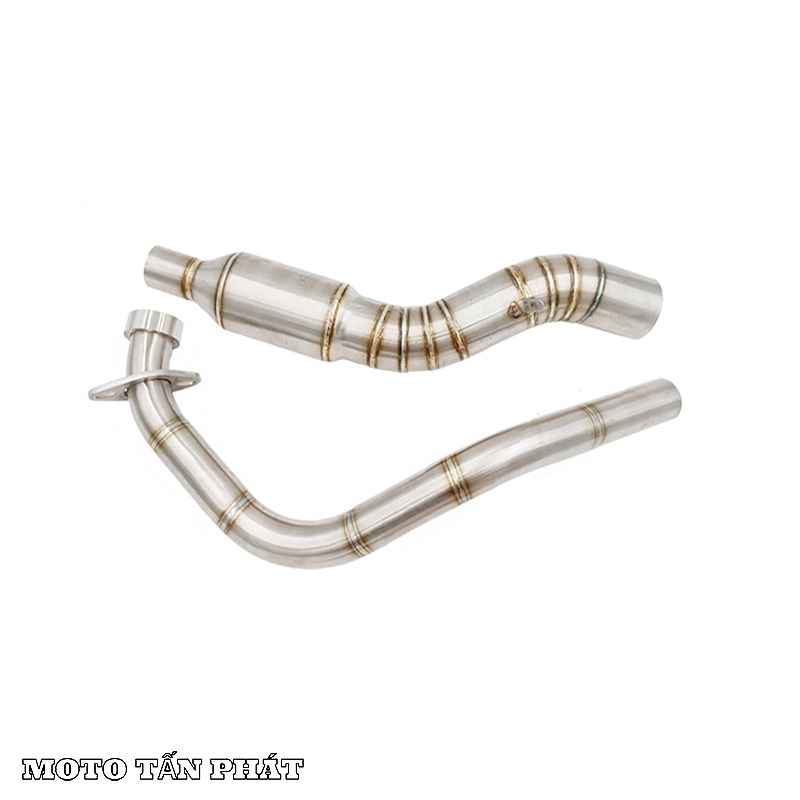 cổ pô 2 khúc inox 304 R15 v3, MT-15, TFX, XSR-155, GSX 150, Winner X ...